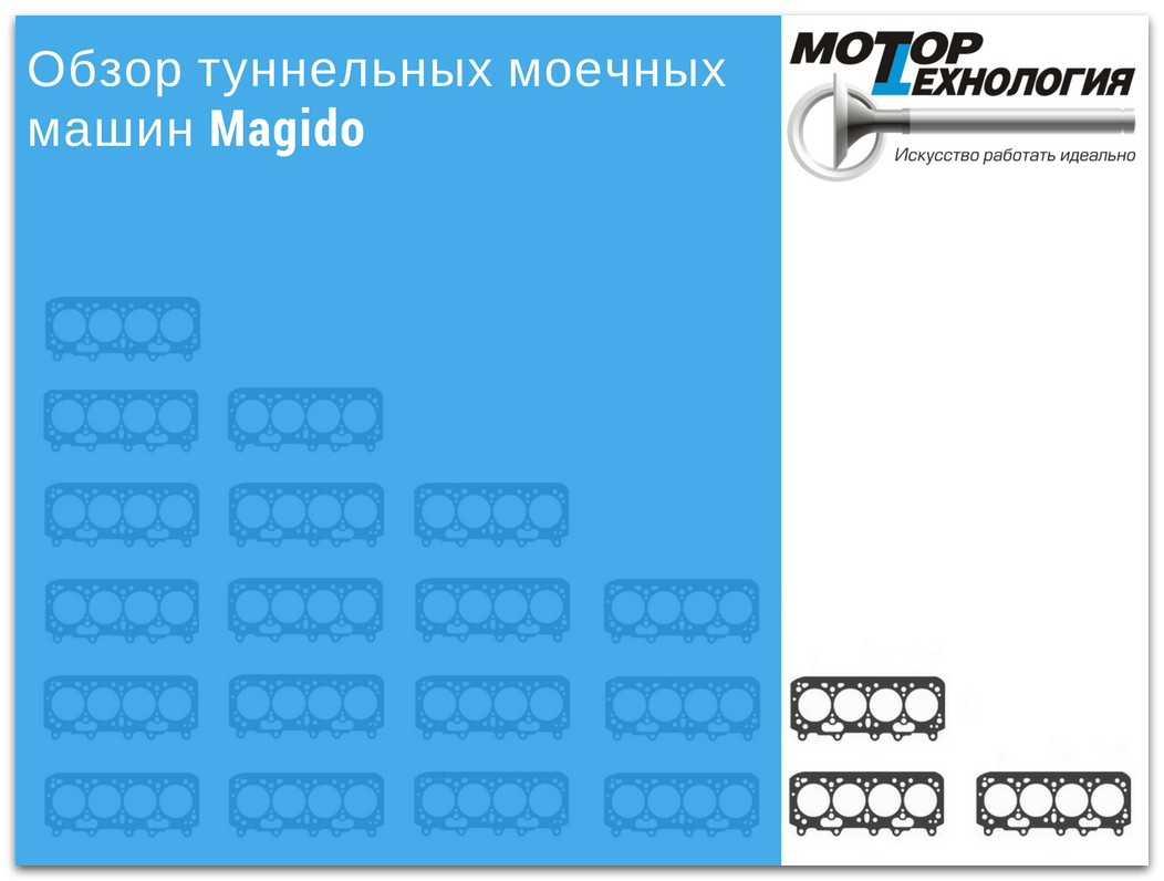 Обзор туннельных моечных машин Magido