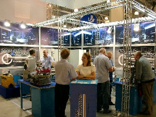 На выставке Интеравто 2011 мы построили цех по обработке любых ГБЦ всего на 20 квадратных метрах