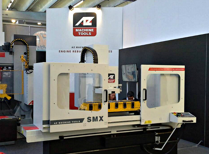 AZ Spa серия SMX — станки для обработки плоскости головок и блоков цилиндров